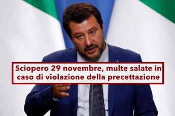 Sciopero 29 Novembre Il Ministro Salvini Firma La Precettazione Ecco