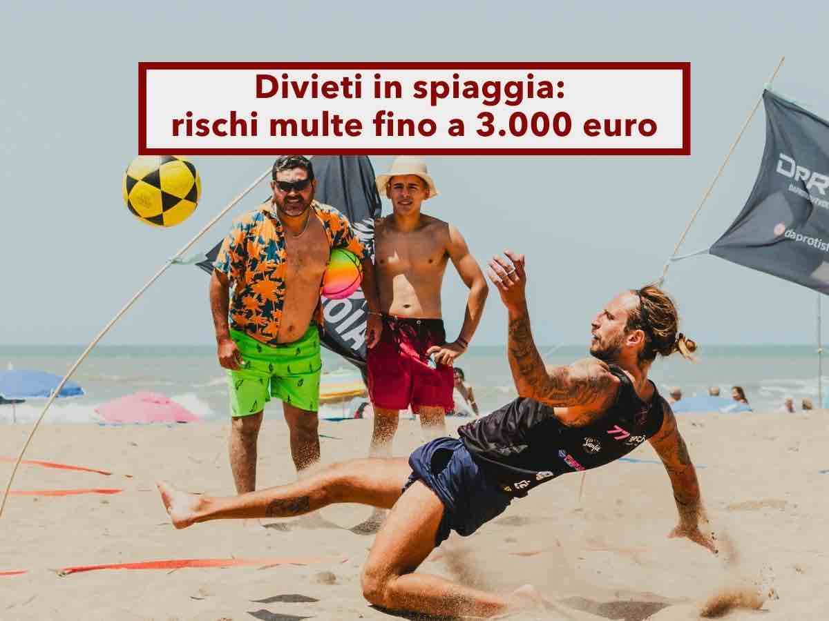 Nuovi divieti in spiaggia, rischi multe fino a 3.000 euro se non rispetti le regole dell'estate 2026: ecco quali sono