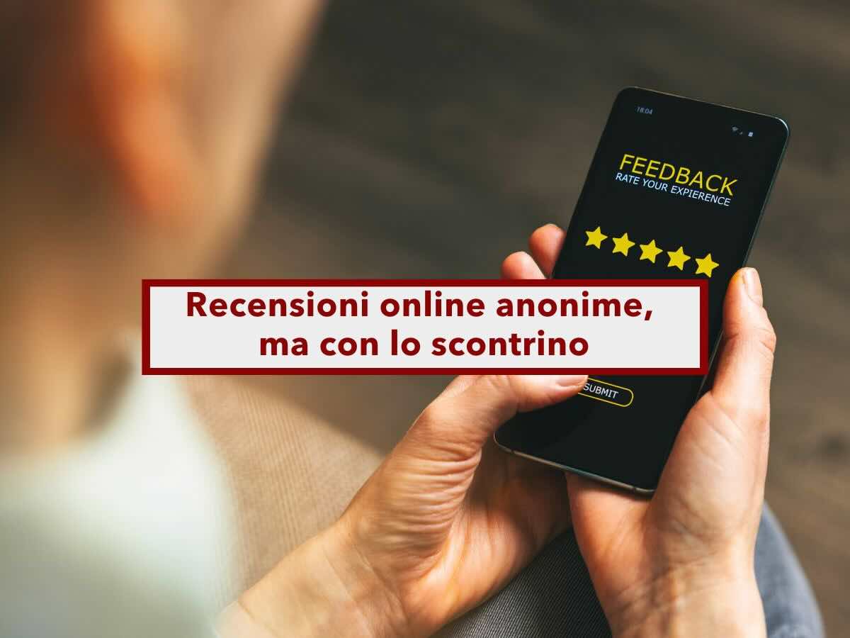 Recensioni online, potranno essere anonime, ma con lo scontrino, pi privacy e stop a quelle false: disegno legge PMI