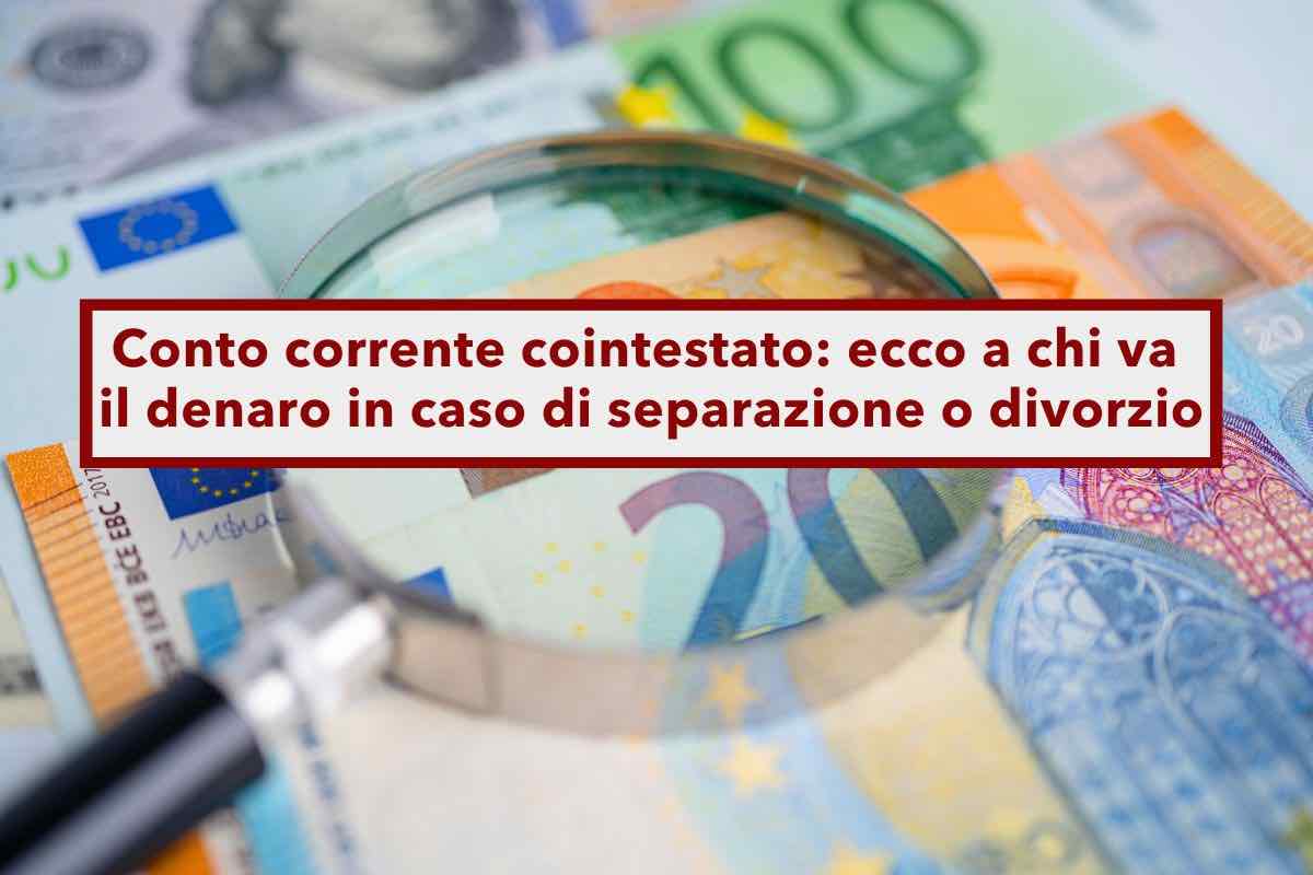 Conto corrente cointestato, il denaro versato non  automaticamente di entrambi i titolari: nuova sentenza di Cassazione