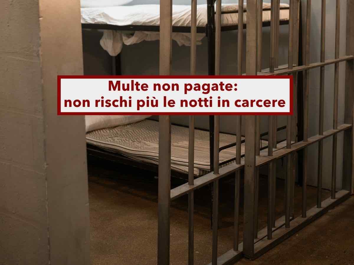Multe non pagate, da oggi sconti la pena agli arresti domiciliari: nuova sentenza