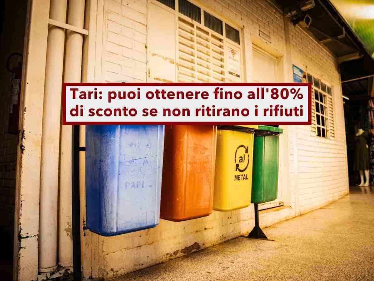 Tari 2026, ora puoi ottenere fino all'80% di sconto se il Comune non ritira i rifiuti, ma devi provarlo: nuova ordinanza