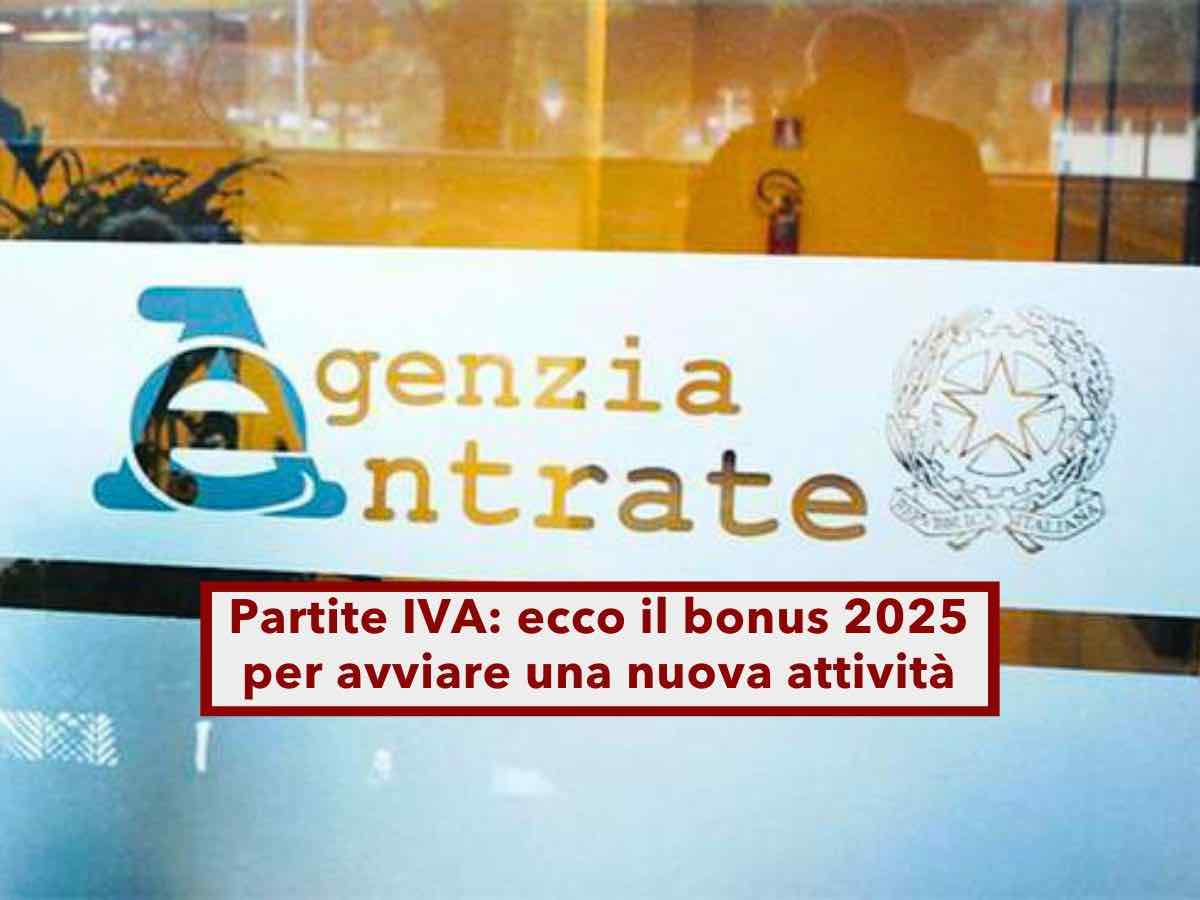 Partite IVA, ecco il bonus 2025 per avviare una nuova attivit: come funziona, chi pu richiederlo e come fare domanda