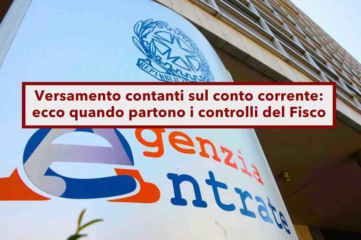 Versamento contanti sul proprio conto corrente: ecco quando partono i controlli del Fisco, cosa rischi e come proteggerti