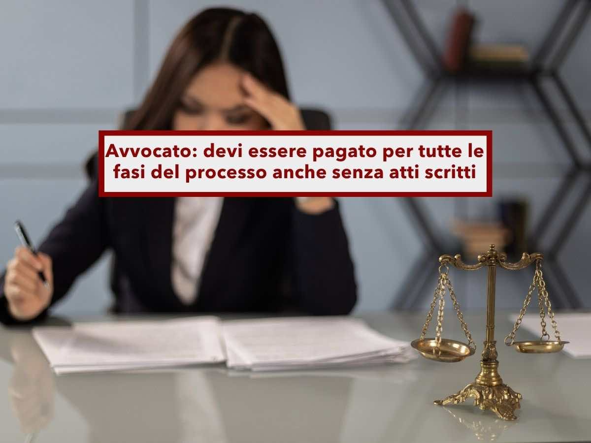 Avvocato, ora devono pagarti anche se hai svolto solo attivit� orale e senza scrivere atti: nuova sentenza di Cassazione