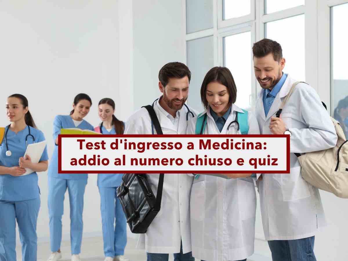 Test d'ingresso a Medicina, addio al numero chiuso e quiz: ecco da quando e come verranno selezionati ora gli studenti