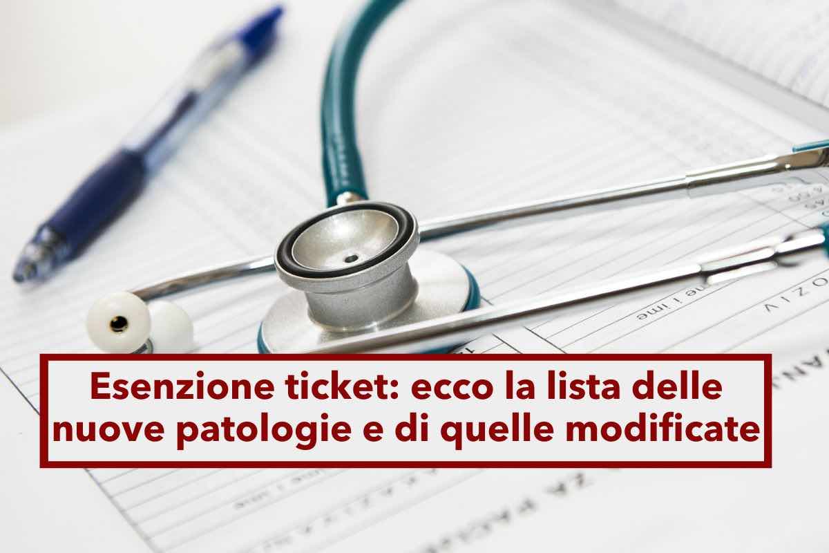 Esenzione ticket, ecco la lista delle nuove patologie per ricevere cure gratuite: tutti gli aggiornamenti e le modifiche