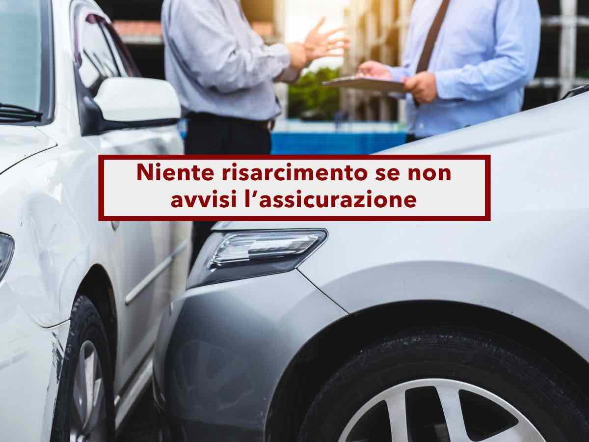 Assicurazioni, niente risarcimento se non avvisi l'agenzia del sinistro, ecco in quali casi: nuova sentenza Cassazione