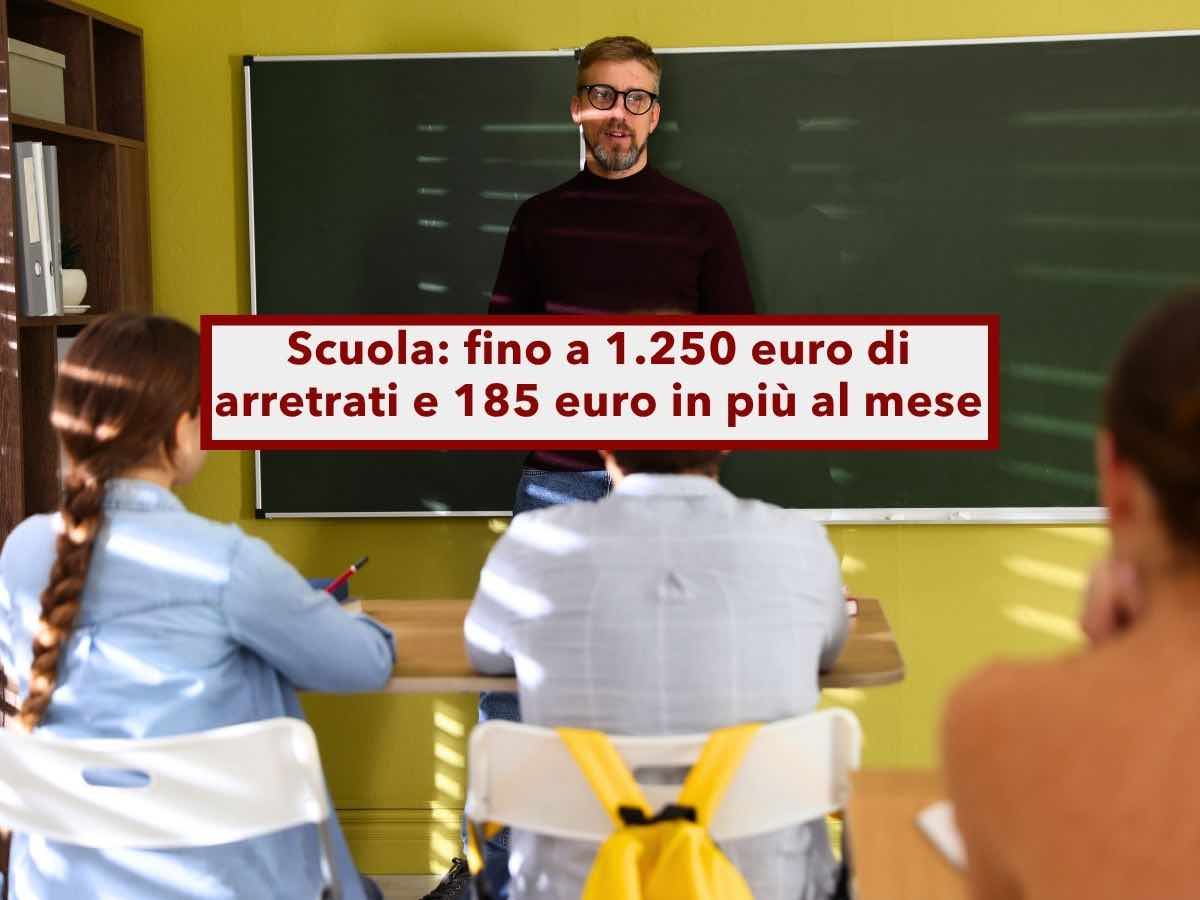 Dipendenti pubblici, in arrivo fino a 1.250 euro di arretrati e 185 euro in pi� al mese per docenti e ATA: ecco le novit�
