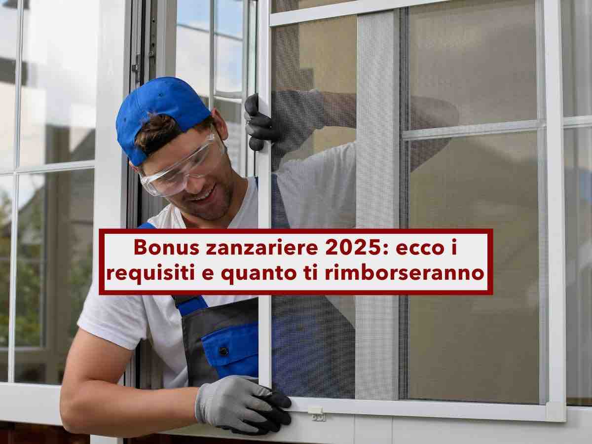 Bonus zanzariere 2025, potrai usarlo sia per la prima che per la seconda casa: ecco i requisiti e l'entit del rimborso