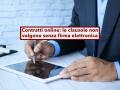 Contratti online, da oggi non vale pi� accettare tutte le clausole con un click senza firma elettronica: nuova sentenz