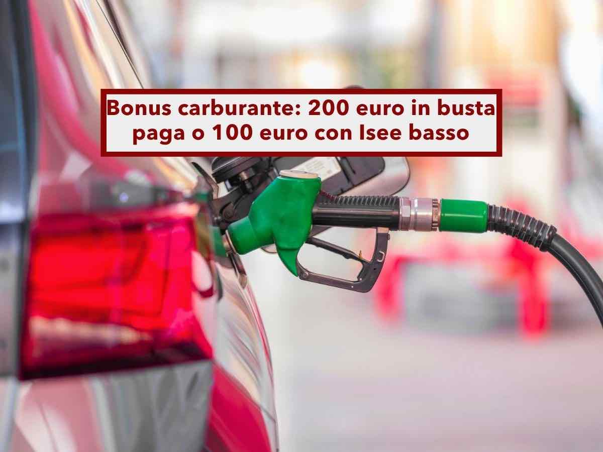Bonus carburante, in arrivo fino a 200 euro in busta paga o 100 euro con Isee basso: ecco le due ipotesi e chi � escluso