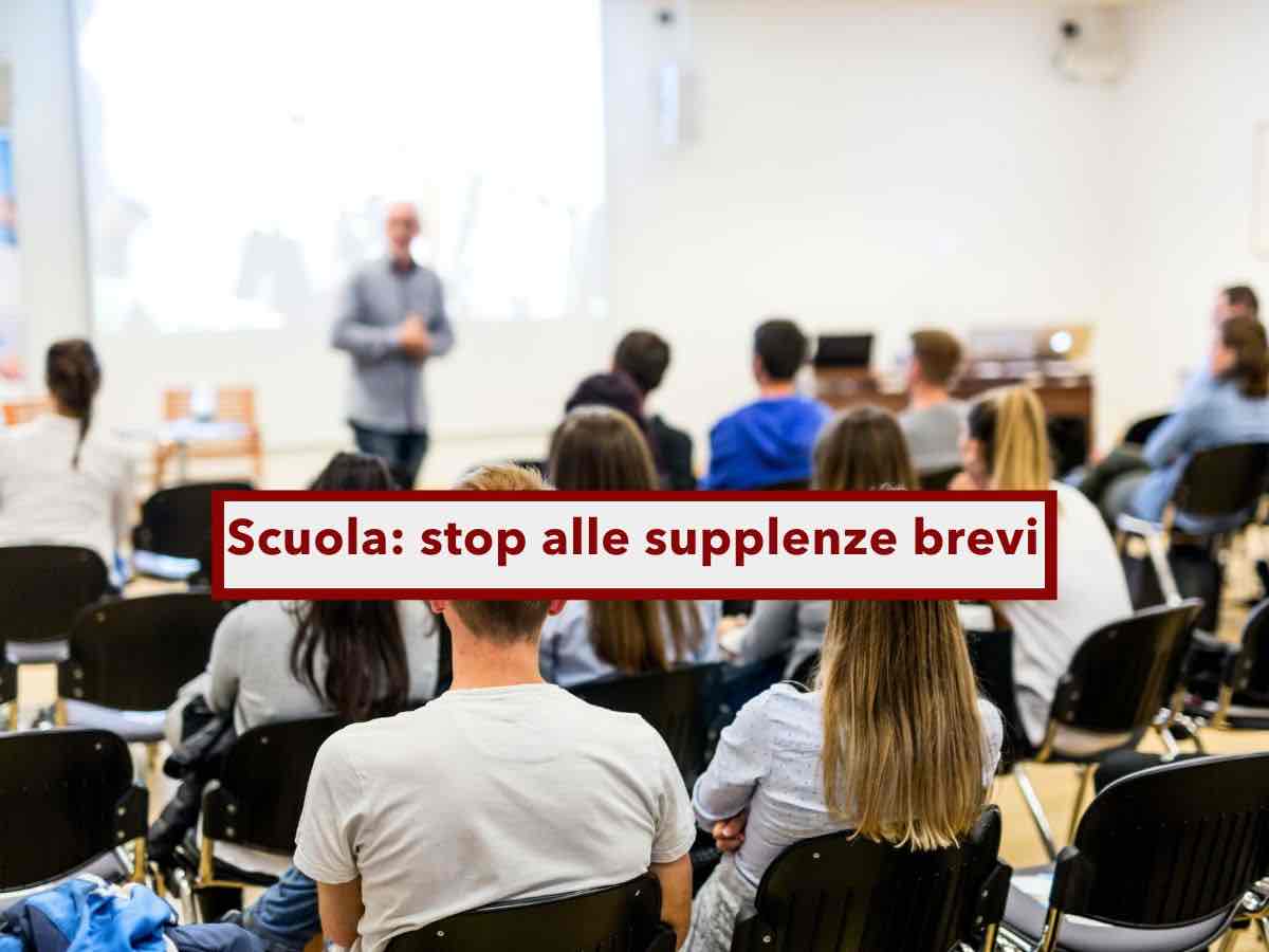 Scuola, stop a supplenze brevi alle medie e superiori, il preside dovr usare personale interno: ecco i nuovi obblighi