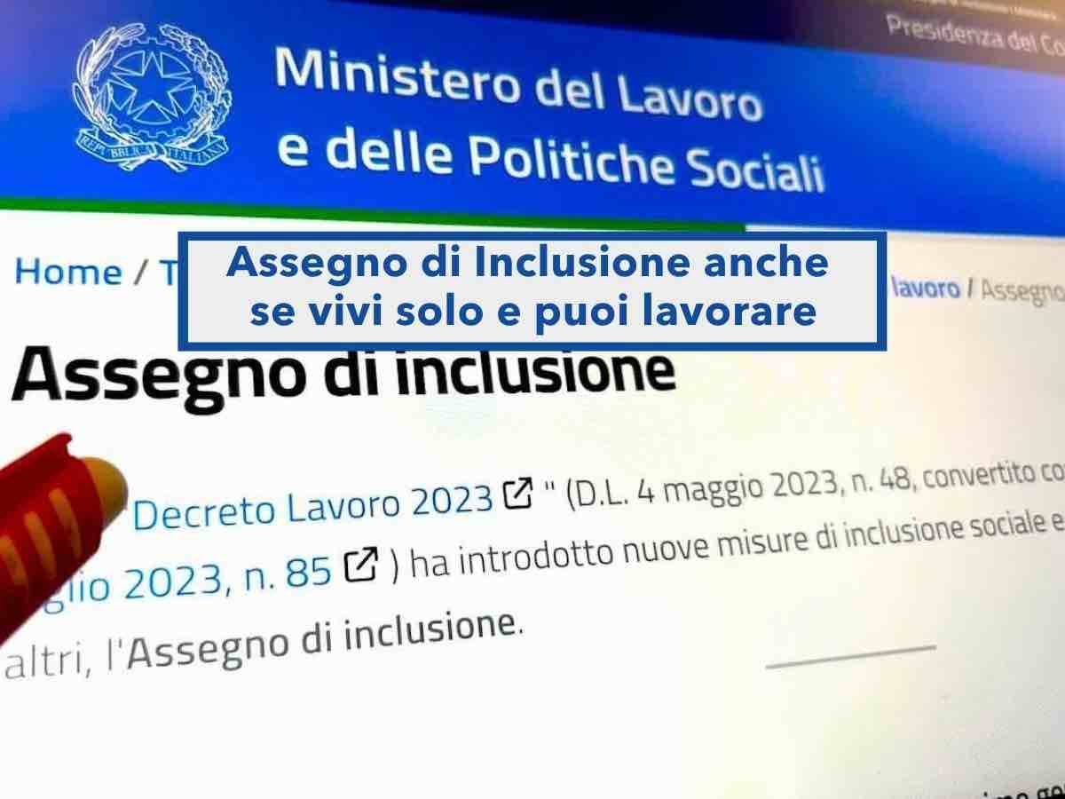 Assegno di Inclusione, spunta l'ipotesi di 6.500 euro l�anno anche a chi pu� lavorare o vive da solo: nuova proposta M5S
