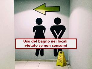 Uso del bagno nei locali, se non consumi non puoi utilizzarlo, lo dice la legge, ecco perch: sentenza del Tar