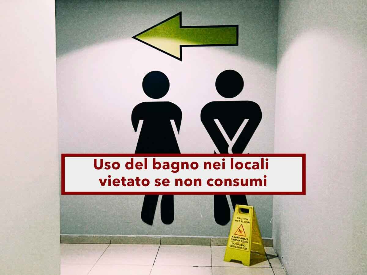 Uso del bagno nei locali, se non consumi non puoi utilizzarlo, lo dice la legge, ecco perch: sentenza del Tar