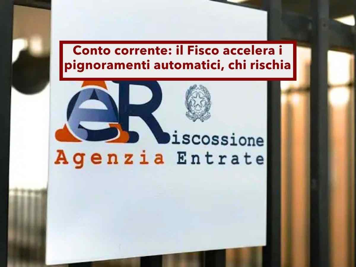 Conto corrente, l'Agenzia delle Entrate accelera i pignoramenti automatici senza passare dal giudice: ecco chi rischia