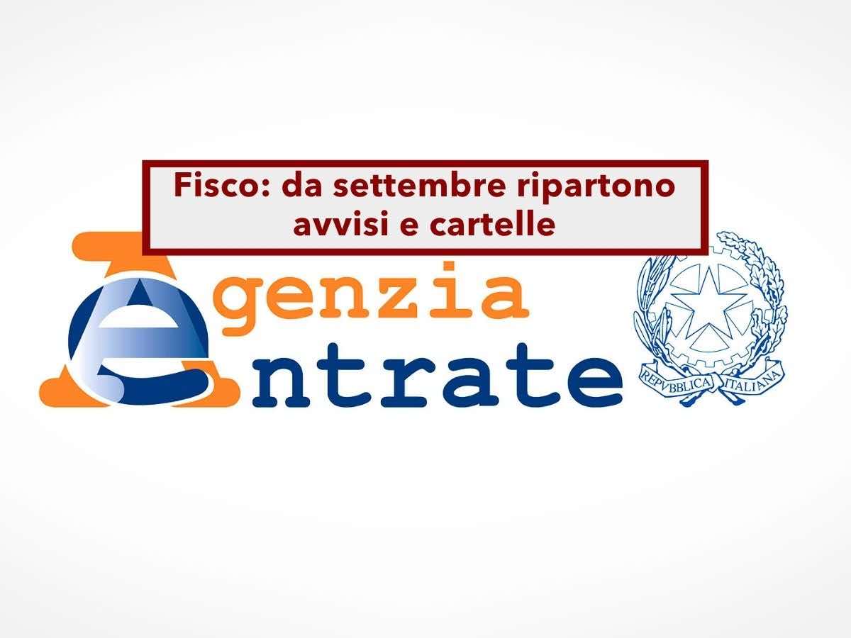 Agenzia delle Entrate, dal 5 settembre ripartono le cartelle esattoriali e gli avvisi: ecco chi rischia e cosa fare