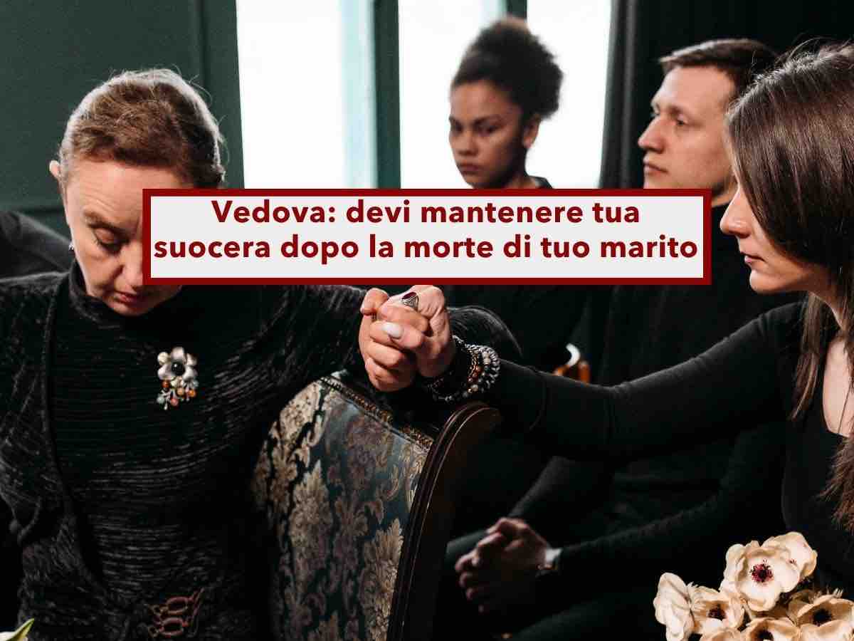 Assegno alimentare, rischi di doverlo pagare a tua suocera anche dopo la morte di tuo marito, ma non sempre: ecco quando