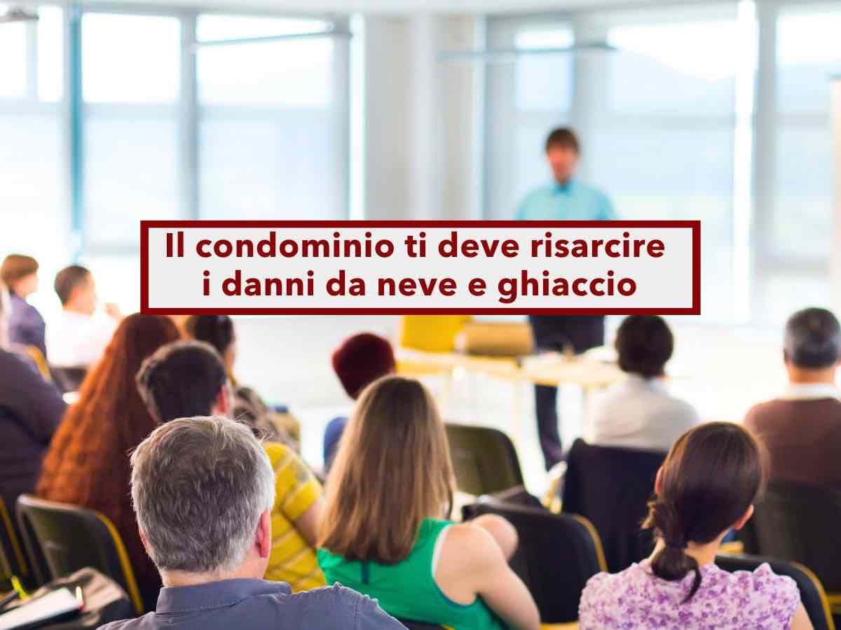 Condominio, ti spetta un risarcimento per i danni causati da neve e ghiaccio per mancata prevenzione: nuova sentenza