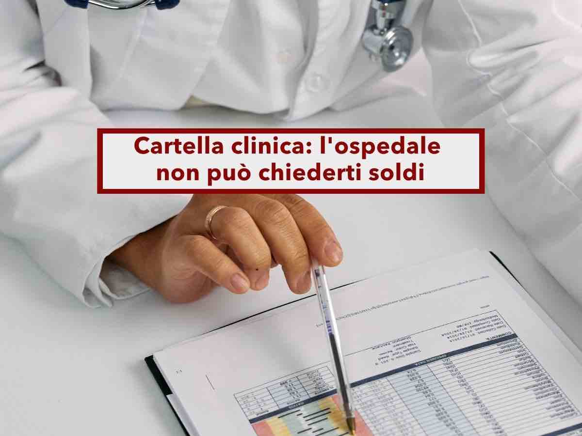 Cartella clinica, smetti di pagarla perch� � gratis e puoi ottenere anche il rimborso se hai gi� pagato: ecco come fare