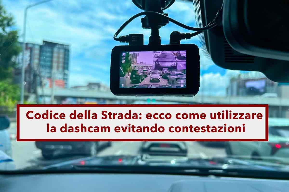 Codice della Strada, installare una videocamera (dashcam) in auto legalmente e senza violare la privacy: tutte le regole