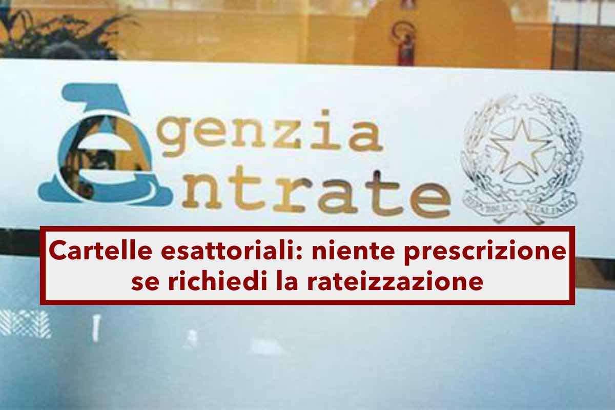 Cartelle esattoriali, addio alla prescrizione se richiedi la rateizzazione: ecco la nuova ordinanza di Cassazione