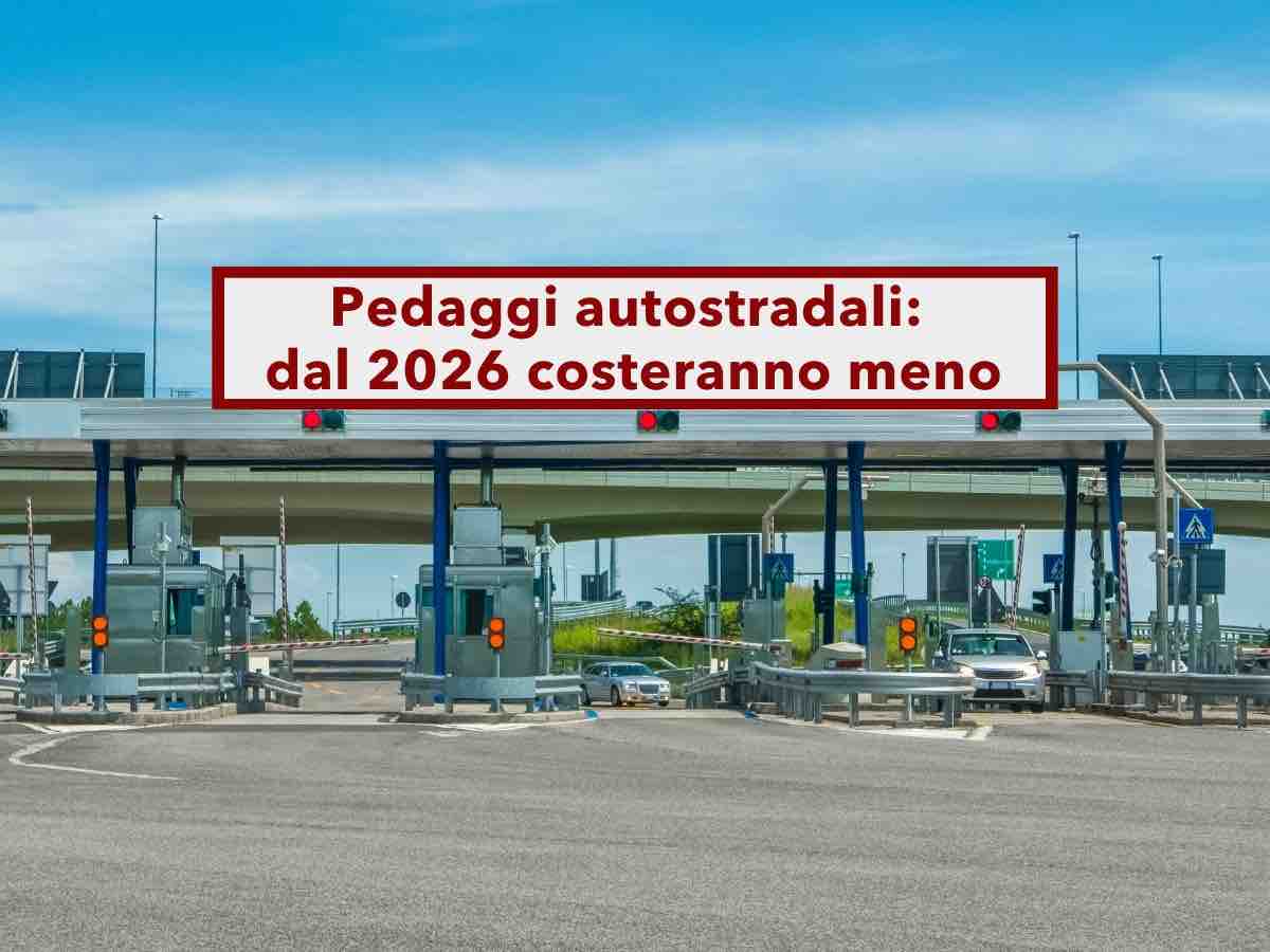 Pedaggi autostradali, da gennaio 2026 pagherai meno e avrai un rimborso automatico in caso di cantieri: ecco i dettagli
