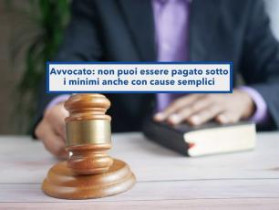 Avvocato, non puoi essere pagato sotto i minimi anche se la causa � semplice o seriale: nuova ordinanza