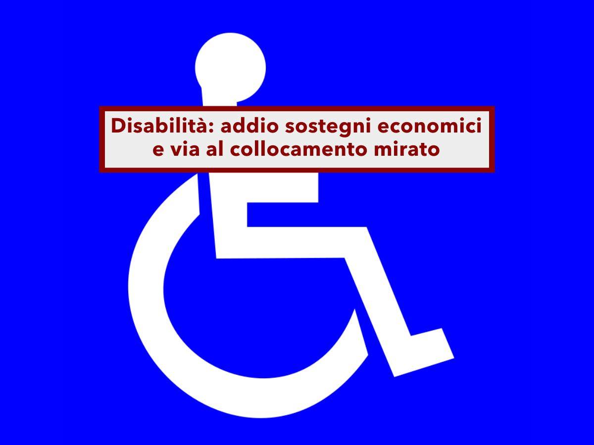 Addio pensione di invalidit�, parte il collocamento mirato: ecco tutti i casi in base alla percentuale di invalidit�