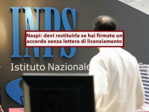Disoccupazione NASpI, devi restituirla se hai lasciato il lavoro senza licenziamento, ma con un accordo: nuova sentenza