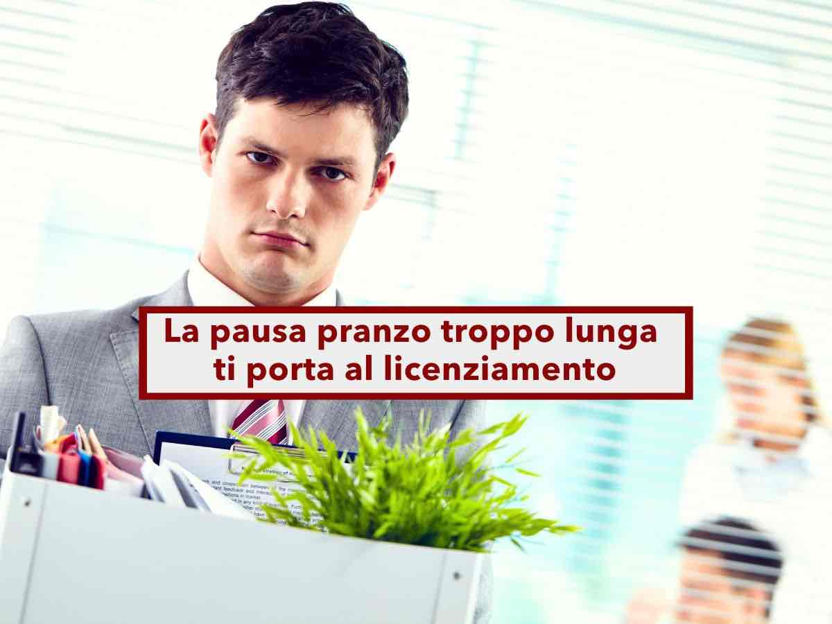 Lavoratori, puoi essere licenziato per pause pranzo troppo lunghe o uscite anticipate: nuova sentenza di Cassazione