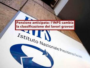 Pensione anticipata, l'INPS aggiorna i codici dei lavori gravosi: controlla se la tua professione ti fa uscire prima
