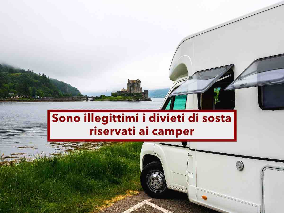 Camper, ora possono parcheggiare ovunque, sono illegittimi i divieti di sosta specifici per i camper: nuova sentenza