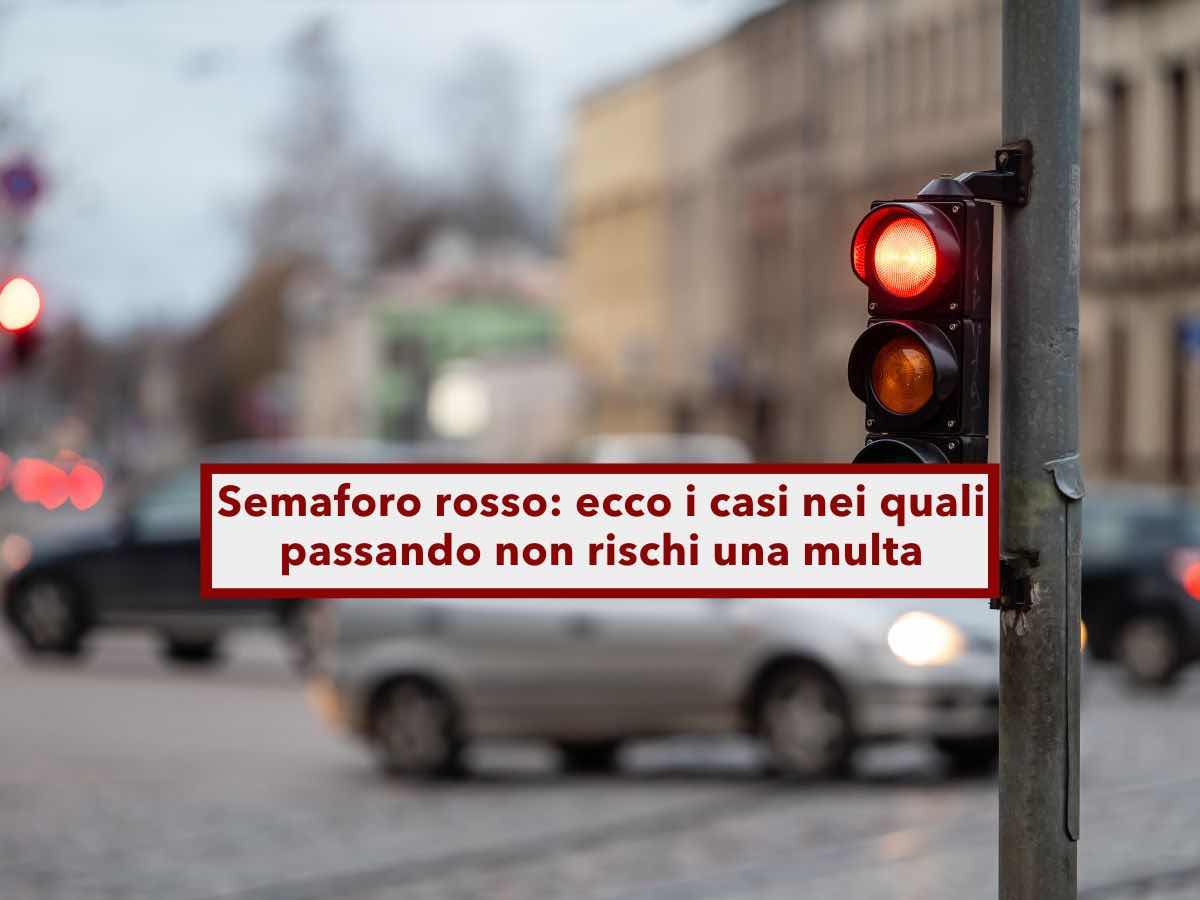 Semaforo rosso, puoi non pagare la multa anche passando con il rosso, lo dice il Garante Privacy: ecco quando e cosa fare