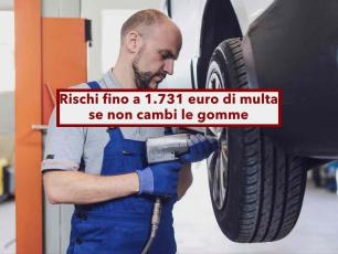 Codice della Strada, rischi una multa fino a 1.731 euro se non cambi le gomme entro il 15 maggio: ecco chi � obbligato