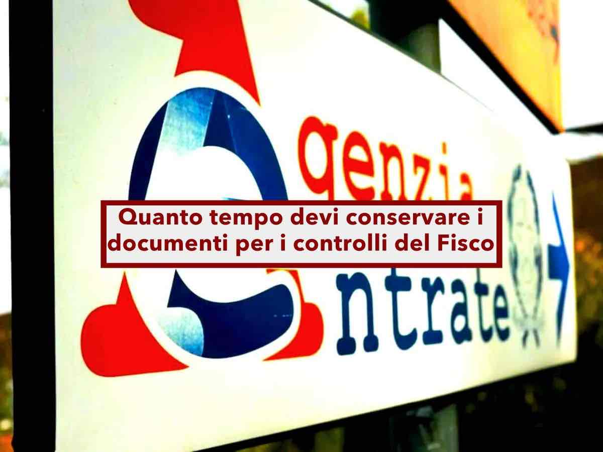 Agenzia delle Entrate, ecco per quanto tempo devi conservare documenti su investimenti, eredit e vendite per evitare guai