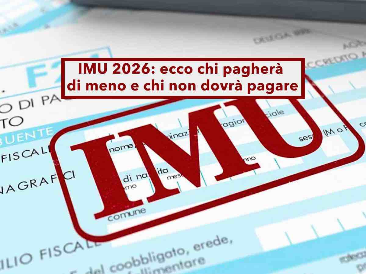 IMU 2026, scattano le nuove aliquote, meno tasse per le seconde case: ecco chi pagher� di meno e chi non dovr� pagare