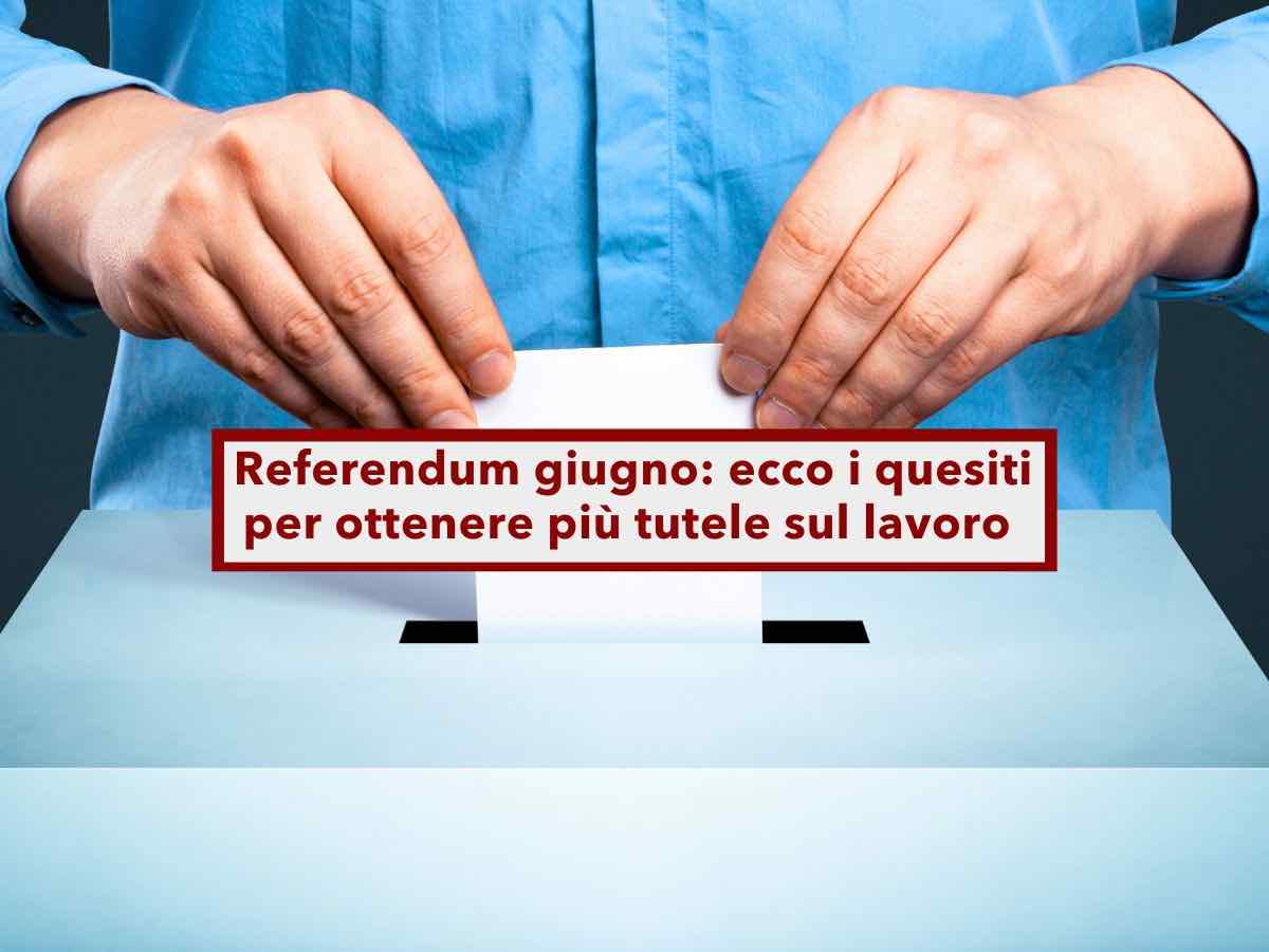 Lavoratori, risarcimenti molto pi alti per licenziamenti illegittimi se vince il s al referendum dell'8 e 9 giugno