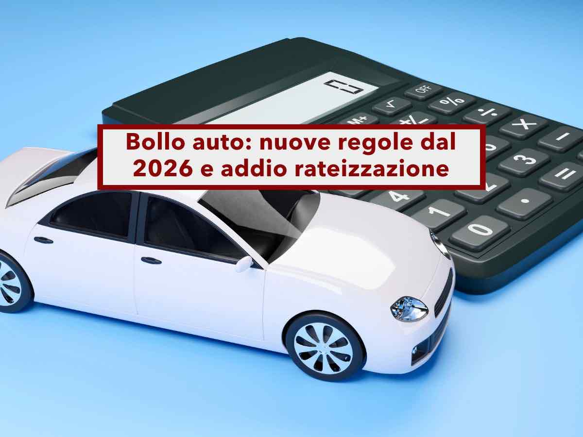 Bollo auto, nuove regole dal 2026 e addio rateizzazione: ecco cosa cambia e per chi