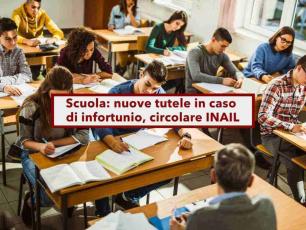 Scuola, arriva la copertura assicurativa INAIL per infortuni a studenti e personale scolastico nel tragitto casa-scuola