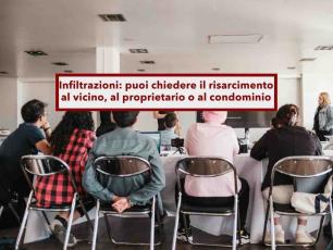 Condominio, da oggi puoi ottenere il risarcimento per infiltrazioni sia dal vicino sia dal condominio: nuova sentenza