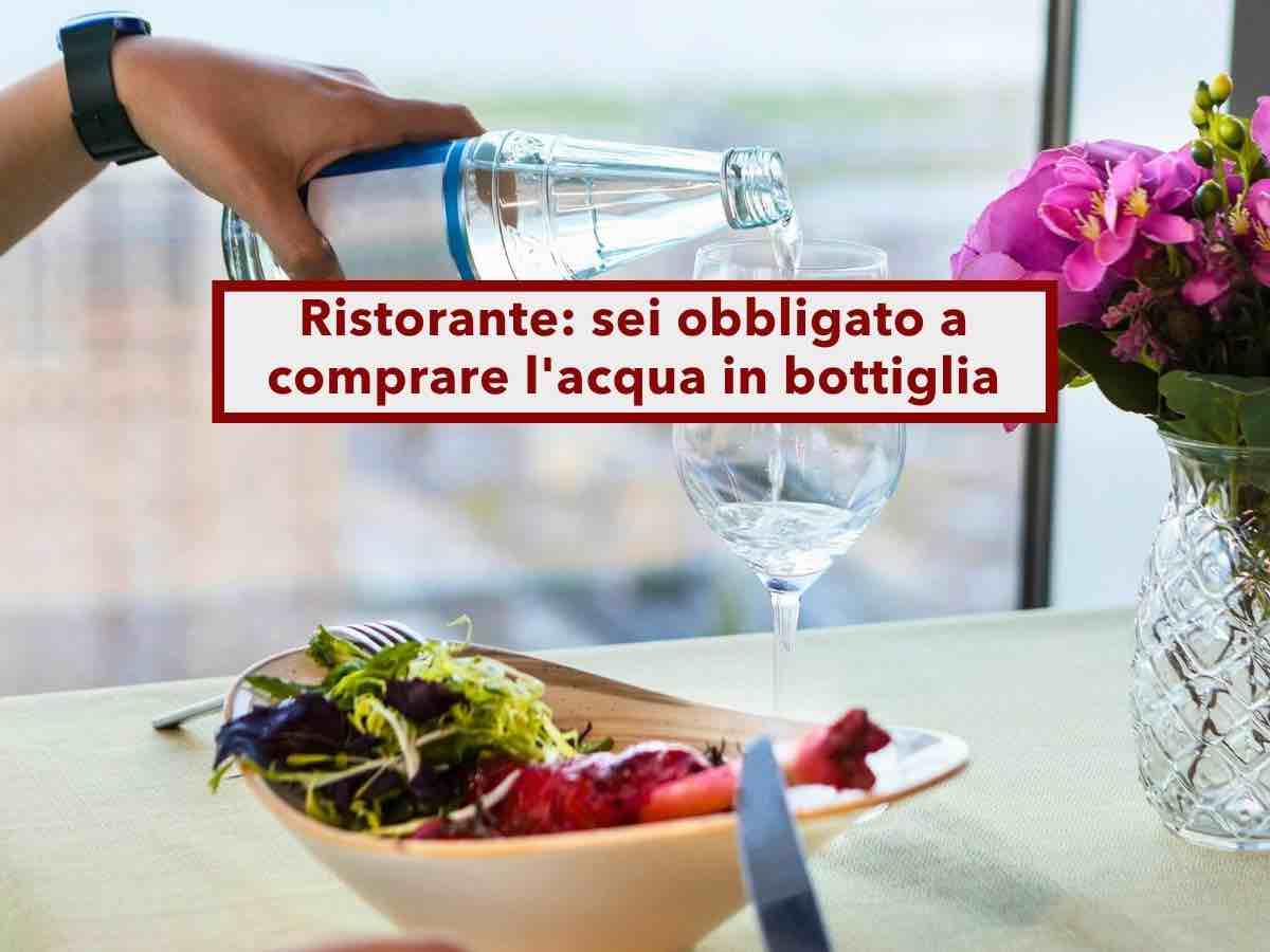 Ristoranti, ora possono negarti l'acqua del rubinetto anche se offri di pagarla, non � un tuo diritto: nuova ordinanza