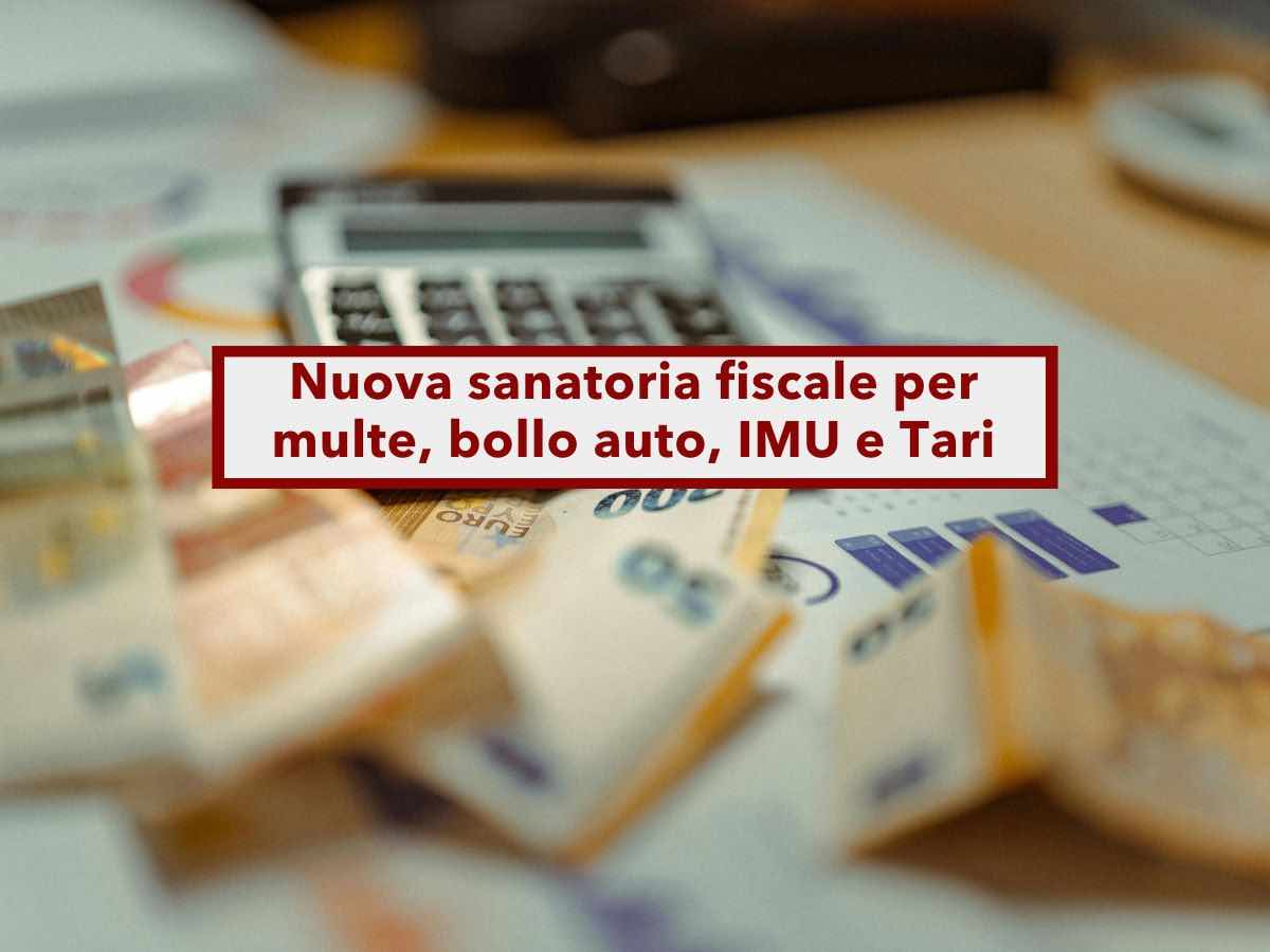 Nuova sanatoria fiscale, puoi regolarizzare multe, bollo auto, IMU e Tari, ecco come funziona: Legge di Bilancio 2026