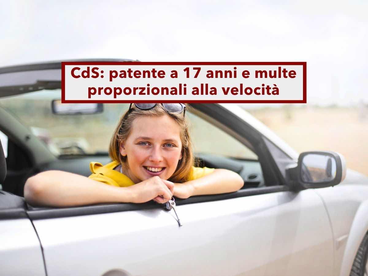 Nuovo Codice della Strada, in arrivo multe progressive da 10 euro a km/h oltre il limite e patente a 17 anni: le novit�