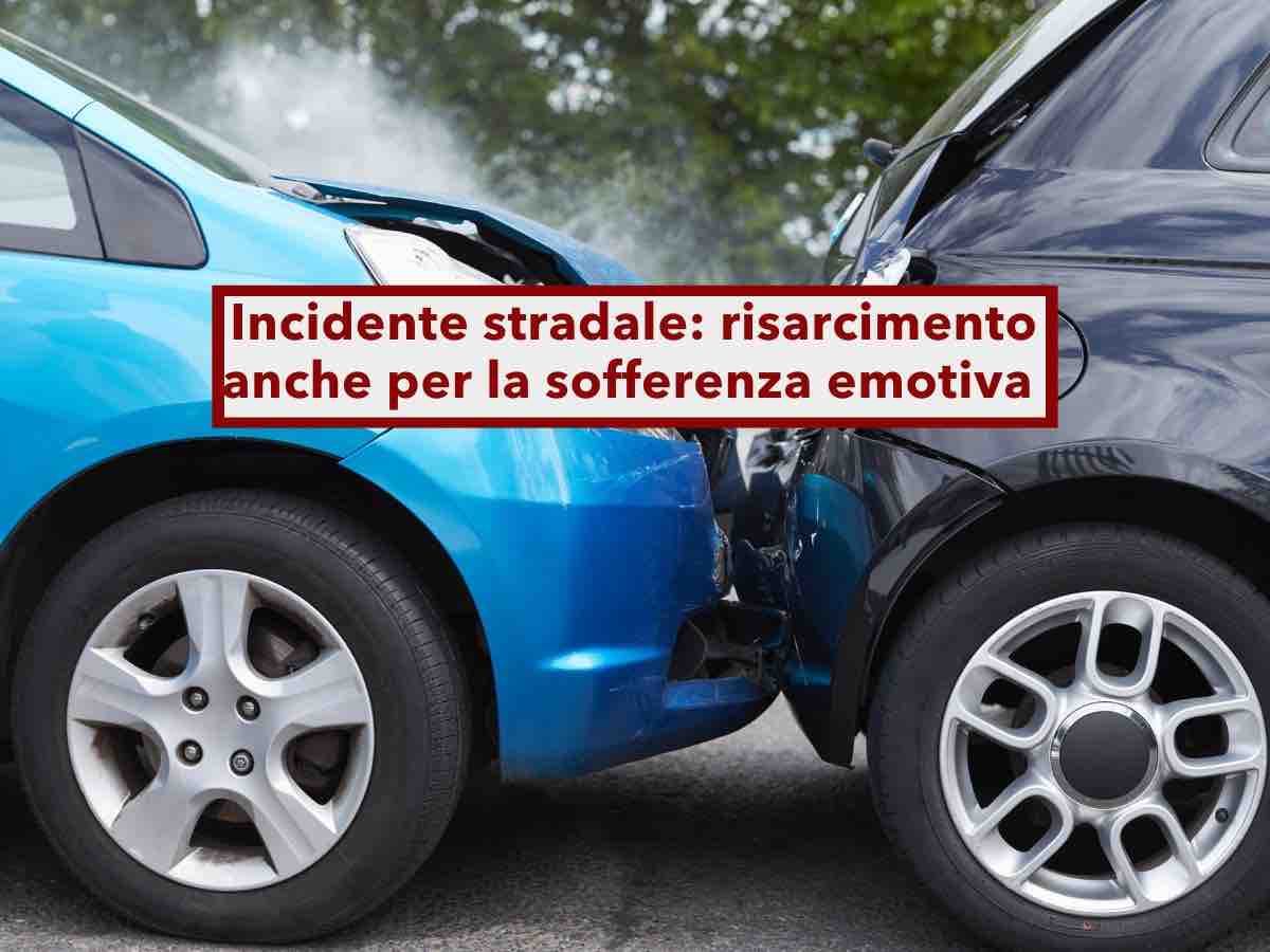 Risarcimento danni per incidente, ora ti spetta anche la liquidazione del danno per sofferenza emotiva: nuova sentenza