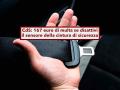 Nuovo Codice della Strada, ora rischi 167 euro di multa e 5 punti se blocchi il sensore della cintura di sicurezza