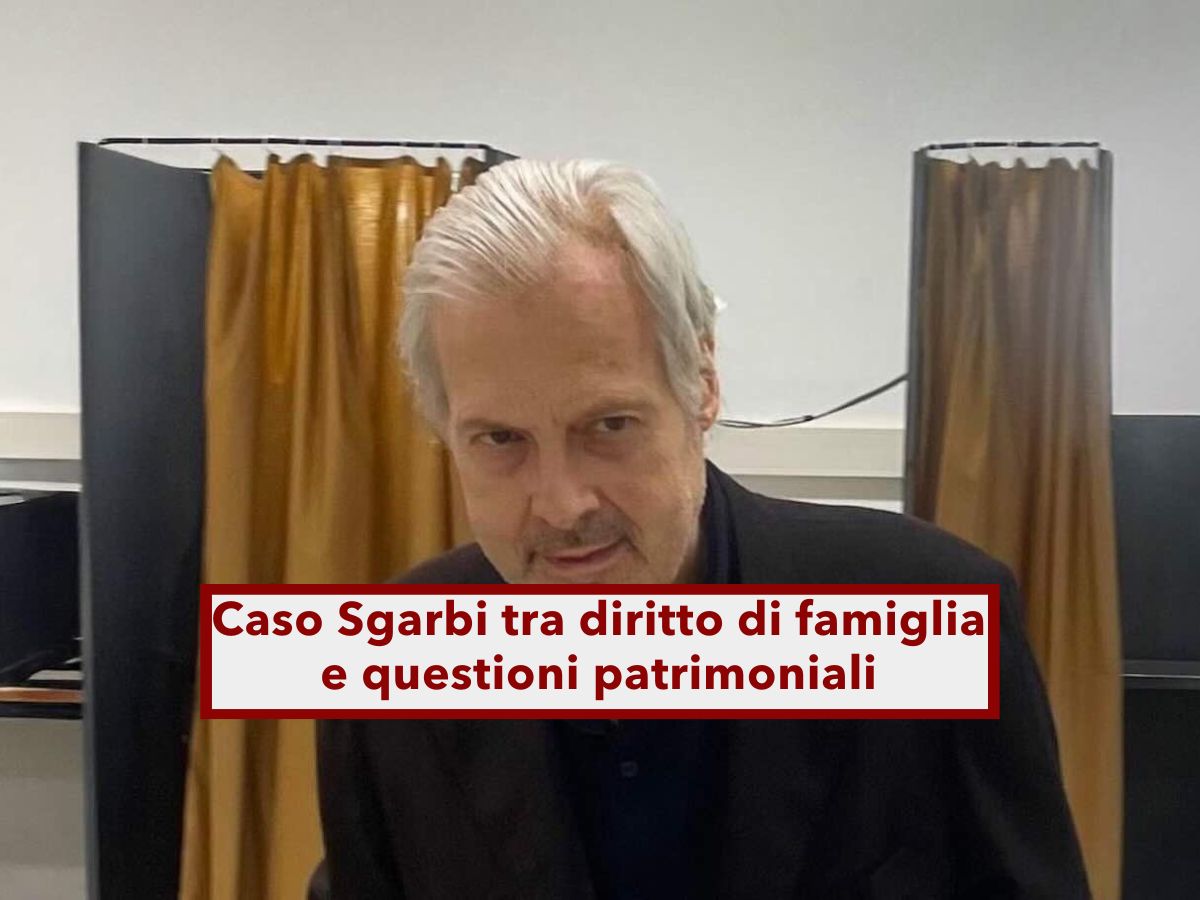 Eredit di Vittorio Sgarbi, la figlia chiede lamministratore di sostegno perch lui vuole sposarsi: ecco i reali motivi