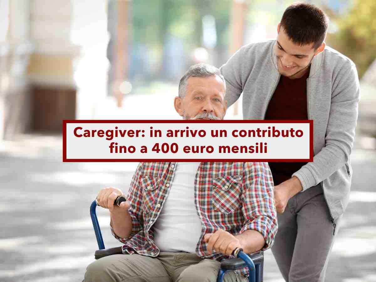 Caregiver, in arrivo un contributo fino a 400 euro al mese per chi assiste un disabile: ecco il nuovo disegno di legge