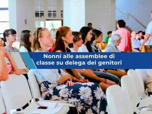 Scuola, potrai mandare i nonni alle assemblee di classe di tuo figlio se lavori, baster� una delega: nuova proposta